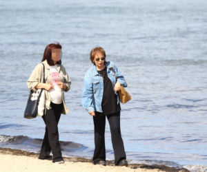 Izabela Trojanowska elegancka nawet na plaży