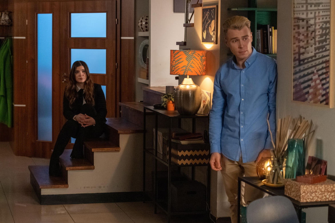 Barwy szczęścia odc. 2859: Agata (Natalia Zambrzycka), Patryk (Konrad Skolimowski)	