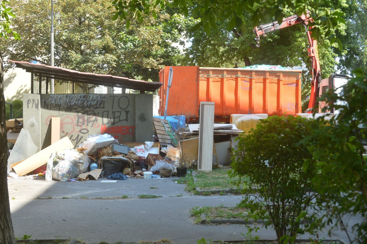 Wojna o altankę śmieciową 