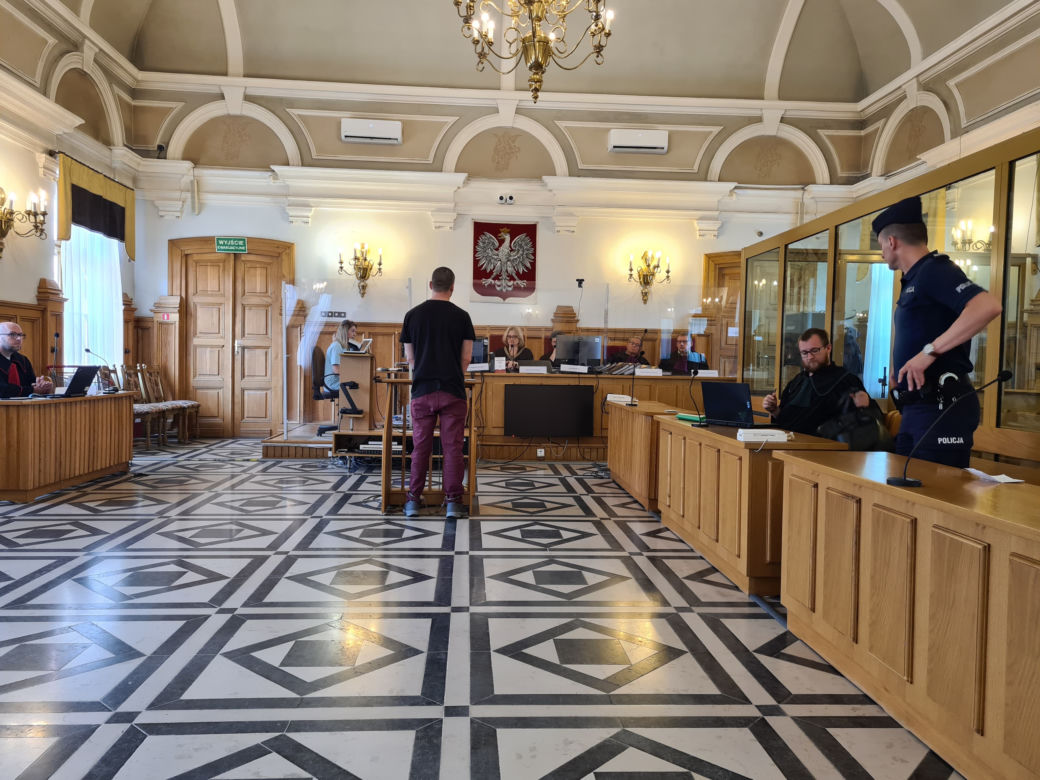 Proces Przemysława S., który miał zabić sąsiadkę w Nowej Sarzynie [GALERIA]	