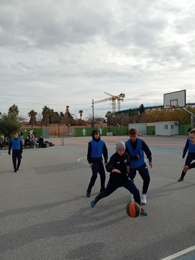 Piłkarze ze SP nr 9 w Barcelonie