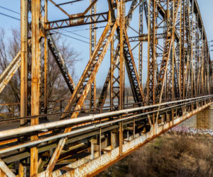 Stary most nad Wisłą w Górze Kalwarii