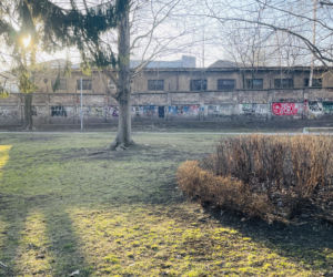 Dawna huta w Szopienicach - mur