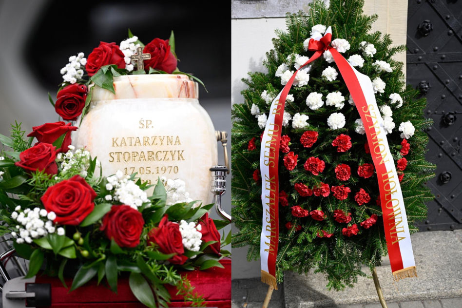 Szymon Hołownia pożegnał Katarzynę Stoparczyk