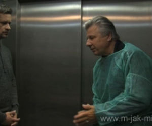 ''M jak miłość'' Wiktor (Piotr Grabowski) Wojciech (Emilian Kamiński)