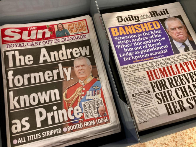 Były książę Andrzej aresztowany 