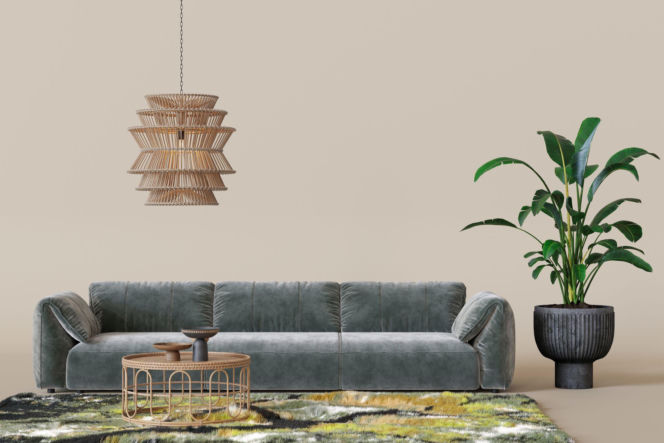 Rośliny w minimalistycznych wnętrzach