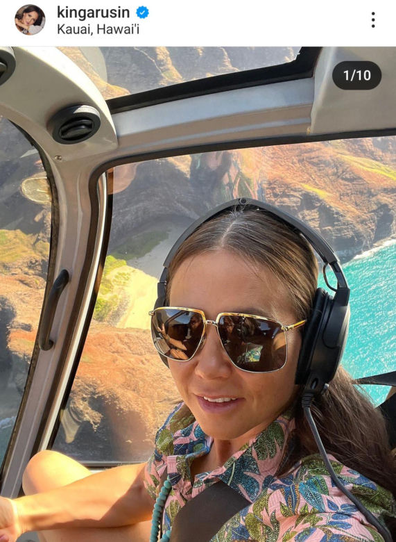 Kinga Rusin wydała majątek na loty helikopterem