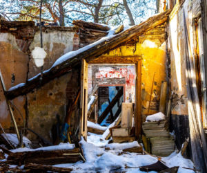 Ruiny domu Wedla w Otwocku