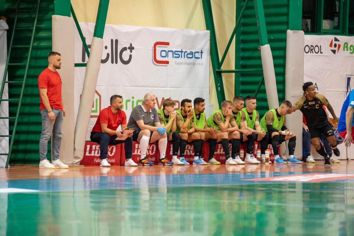FOGO Futsal Ekstraklasa: KS Constract Lubawa - Piast Gliwice 1:2