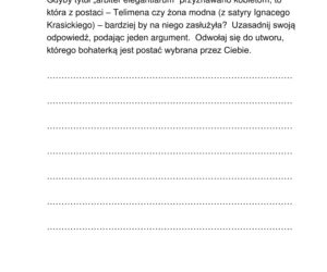 Egzamin ósmoklasisty 2020 - arkusz egzaminacyjny z jęz. polskiego