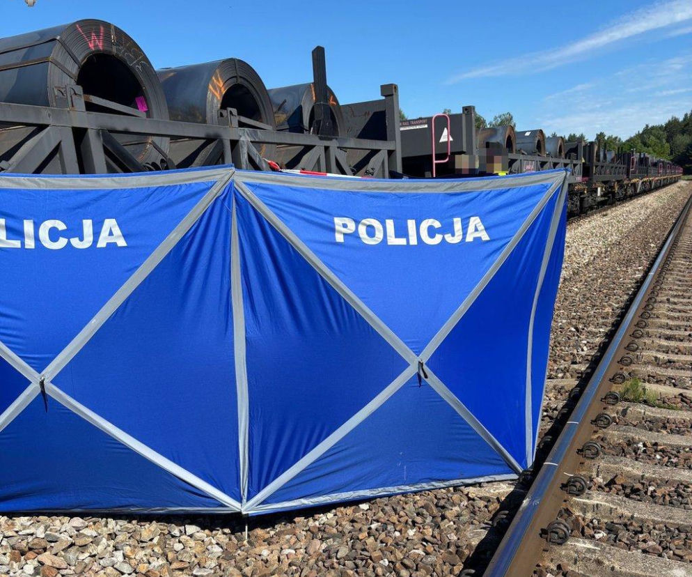 Śmiertelne potrącenie mężczyzny na torach koło Zwierzyńca. Nie żyje 35-latek z Lublina