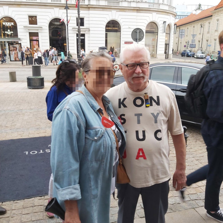 Lech Wałęsa pokazał kulisy manifestacji z 4.06