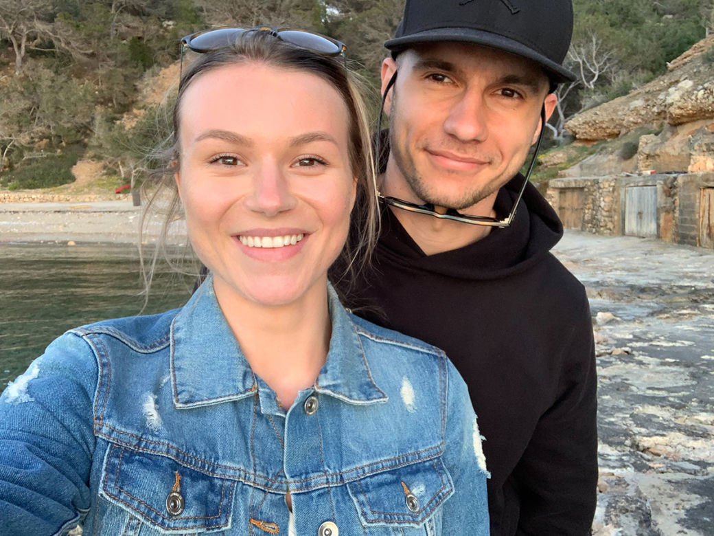 Natalia Maliszewska i jej narzeczony Piotr Michalski