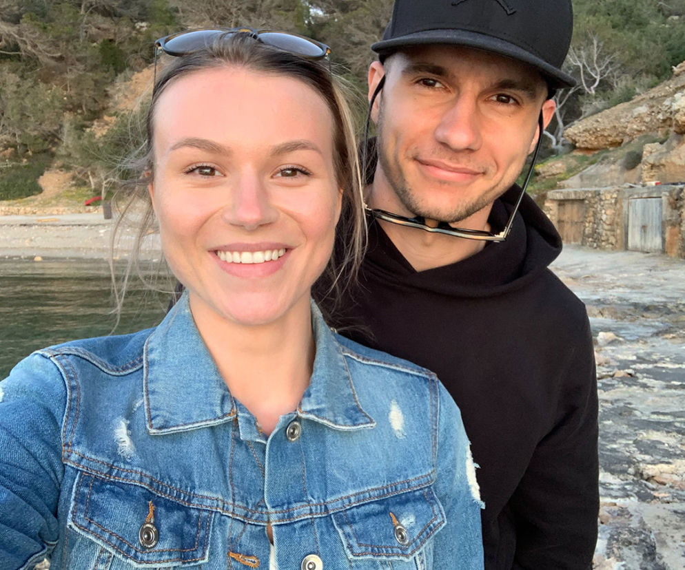 Natalia Maliszewska i jej narzeczony Piotr Michalski