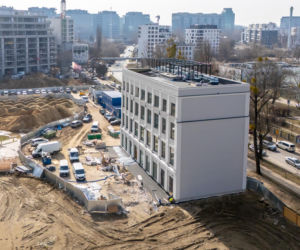 NOHO ONE w Warszawie w budowie