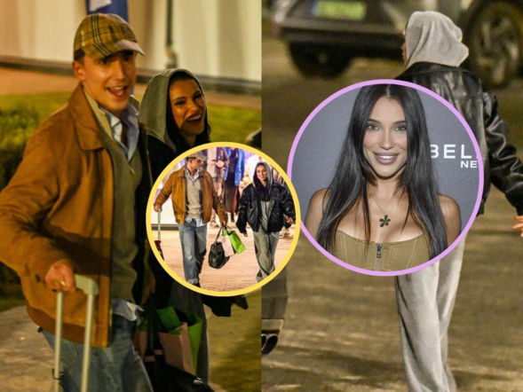 Natsu w domowym stroju i jej partner przyłapani. On taszczy, ona się śmieje. Zdjęcia z ukrycia!