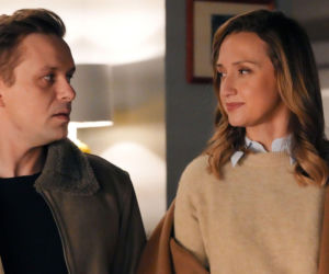 Barwy szczęścia odc. 3369. Asia (Anna Gzyra), Hubert (Marek Molak)