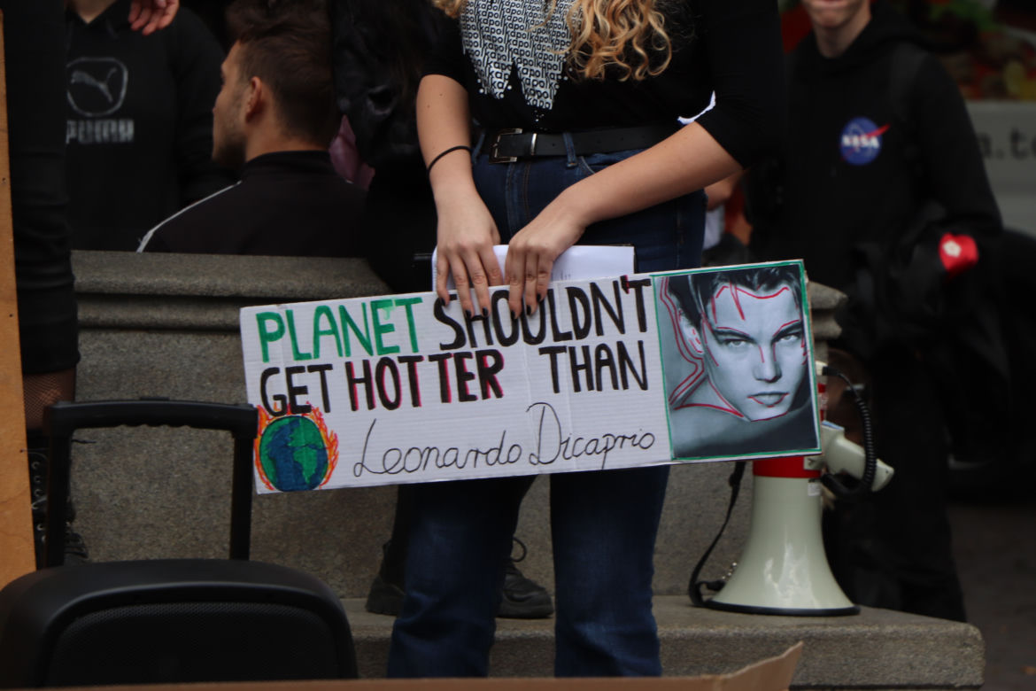 Młodzieżowy Strajk Klimatyczny w Toruniu. Protestowali przeciwko rządowi i korporacjom