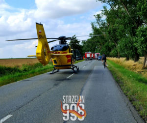 Wypadek na trasie między Strzelinem a Wrocławiem