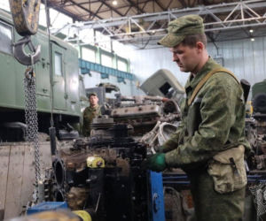 Białoruś prezentuje zmodernizowane czołg T-72BM2