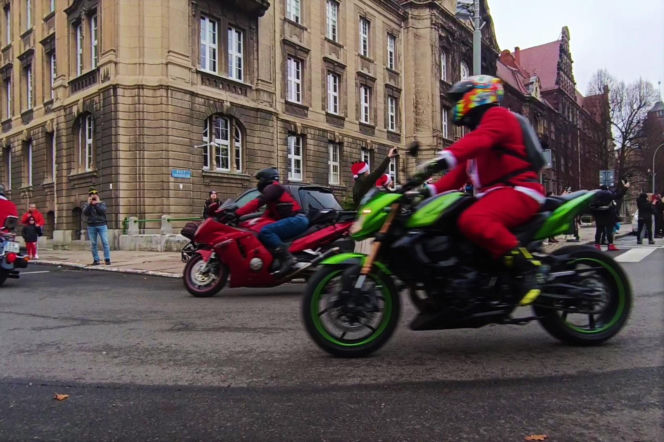 Motomikołaje w Szczecinie