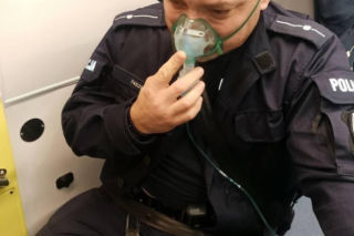 Uratowali mężczyznę