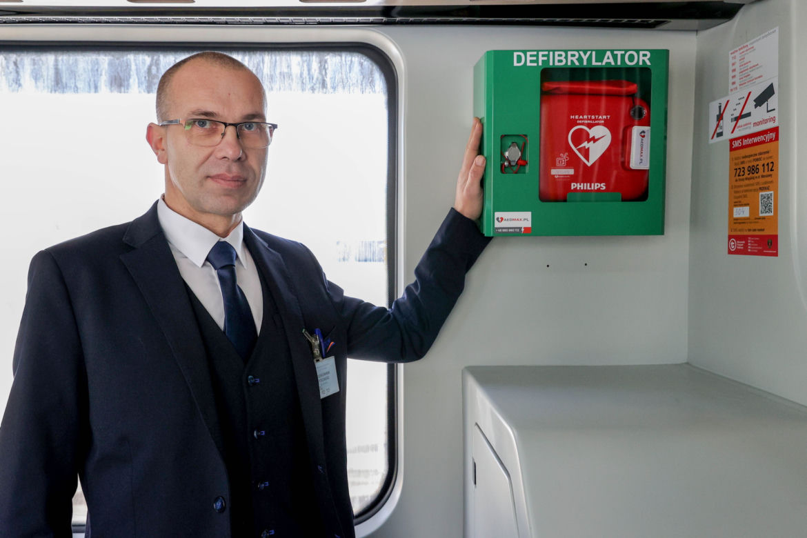 To on uratował umierającego pasażera! Pan Robert to prawdziwy bohater