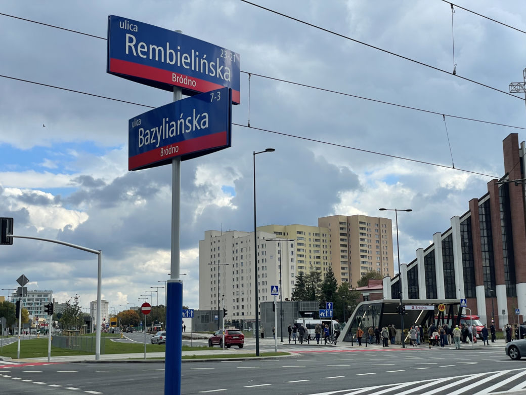 Oficjalne otwarcie nowych stacji metra miało miejsce na Bródnie