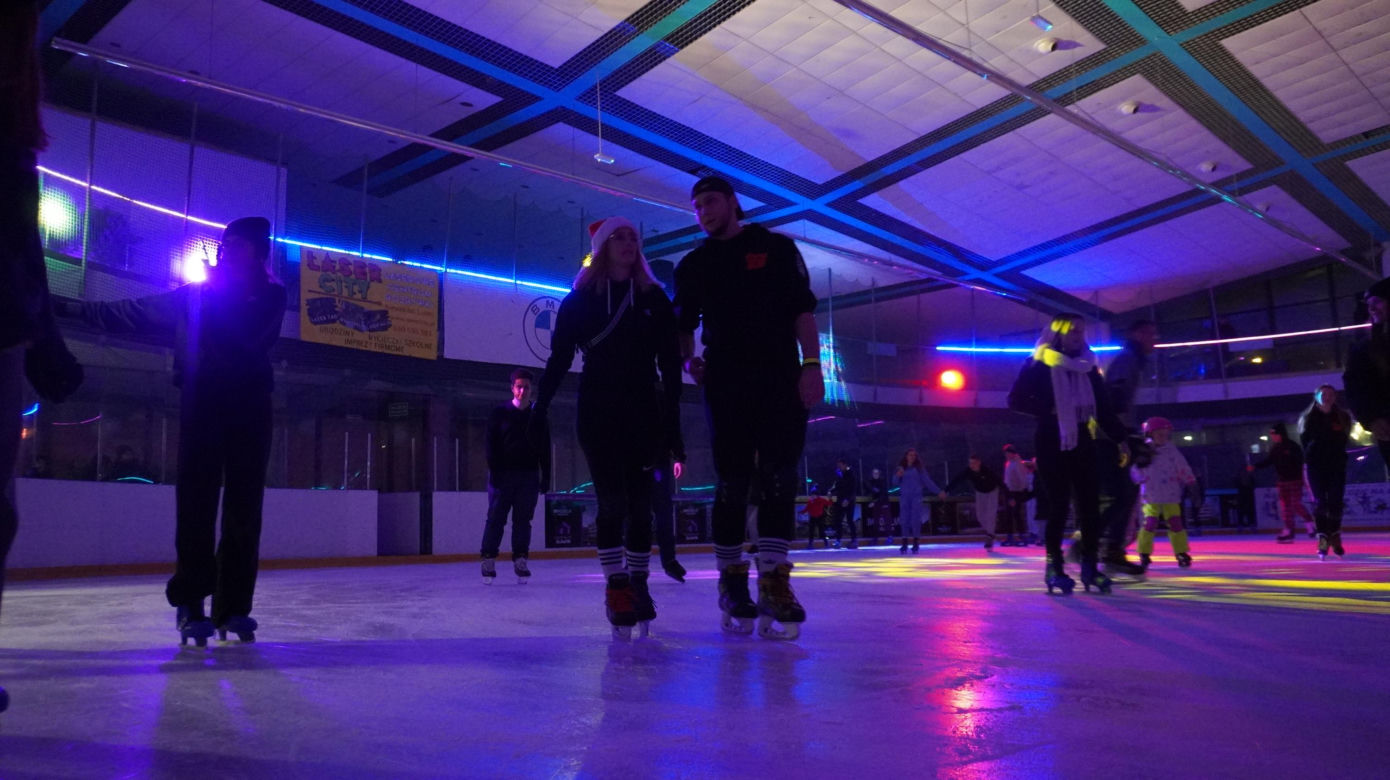Laser Party na Icemanii! Mieszkańcy Lublina wyjechali na lód