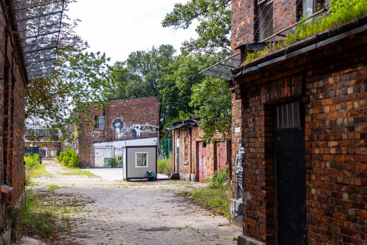 Drucianka Campus na terenie fabryki Drucianka – wnętrze kompleksu