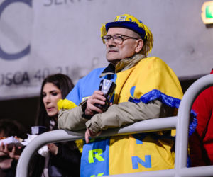 Arka Gdynia - Lechia Gdańsk: Zdjęcia kibiców z derbów Trójmiasta w ramach 23. kolejki PKO BP Ekstraklasy