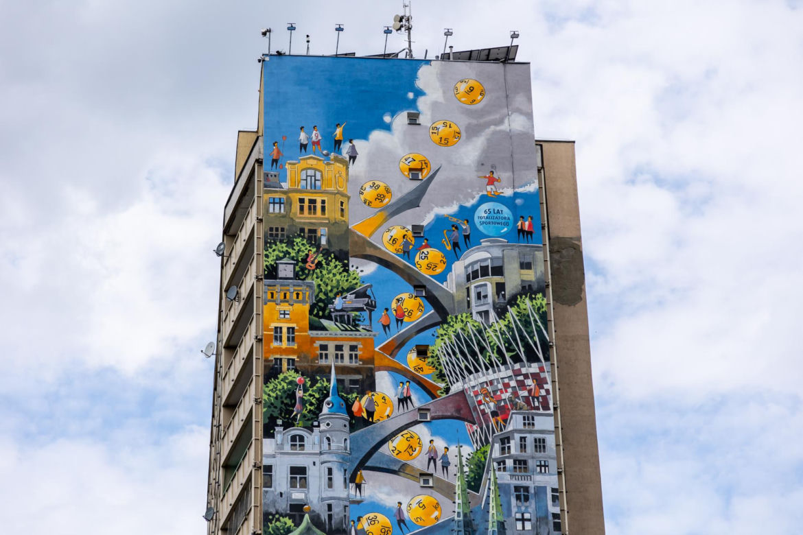 Murale w Warszawie