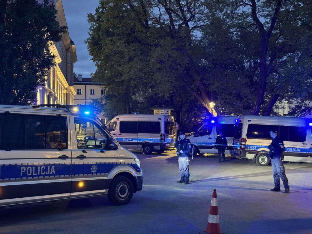 Atak na terenie kampusu UW (7.05.2025)