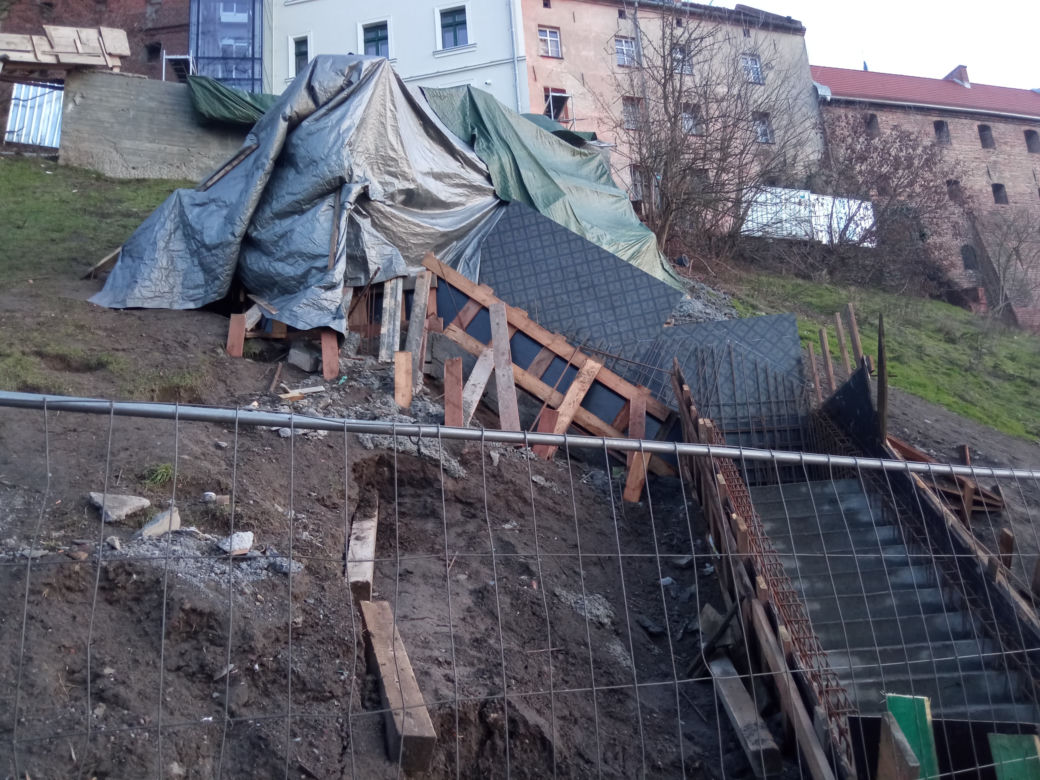 Remont spichlerza nr 57 w Grudziądzu