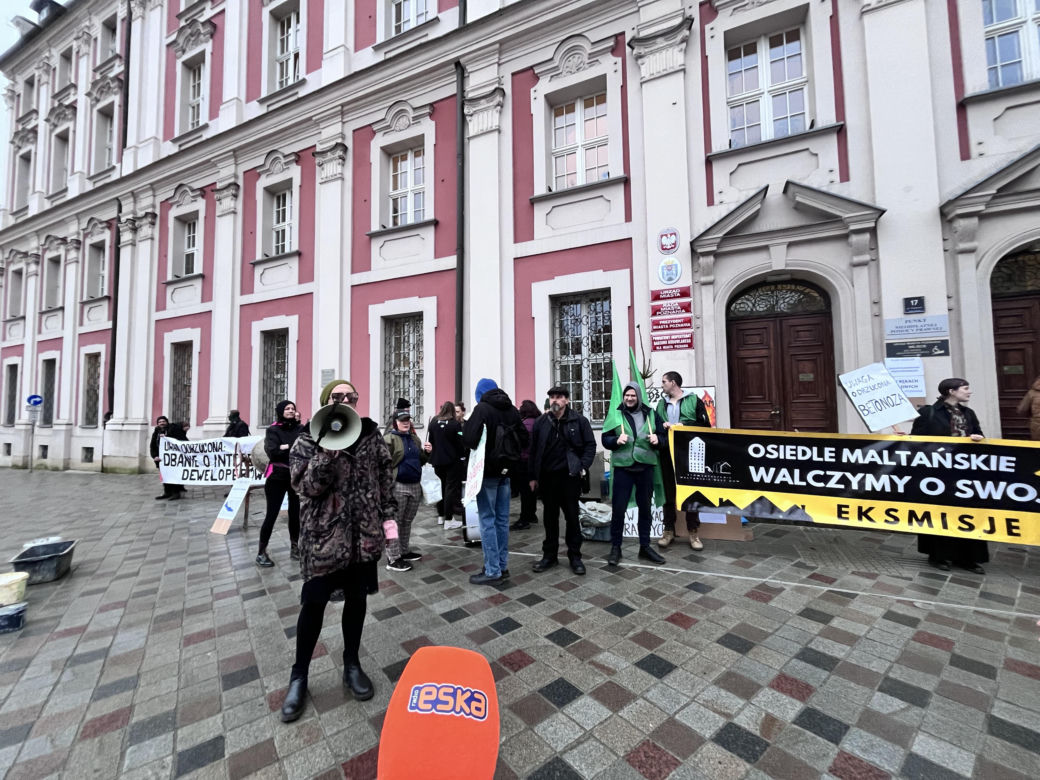 Pikieta os. maltańskie na placu kolegiacki 12.2025