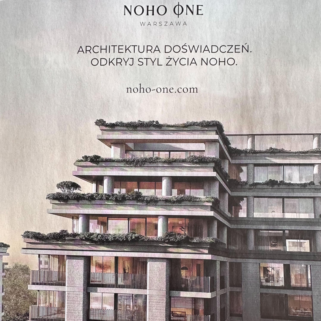 Wybrane reklamy architektury opublikowane w jednym z numerów Forbesa