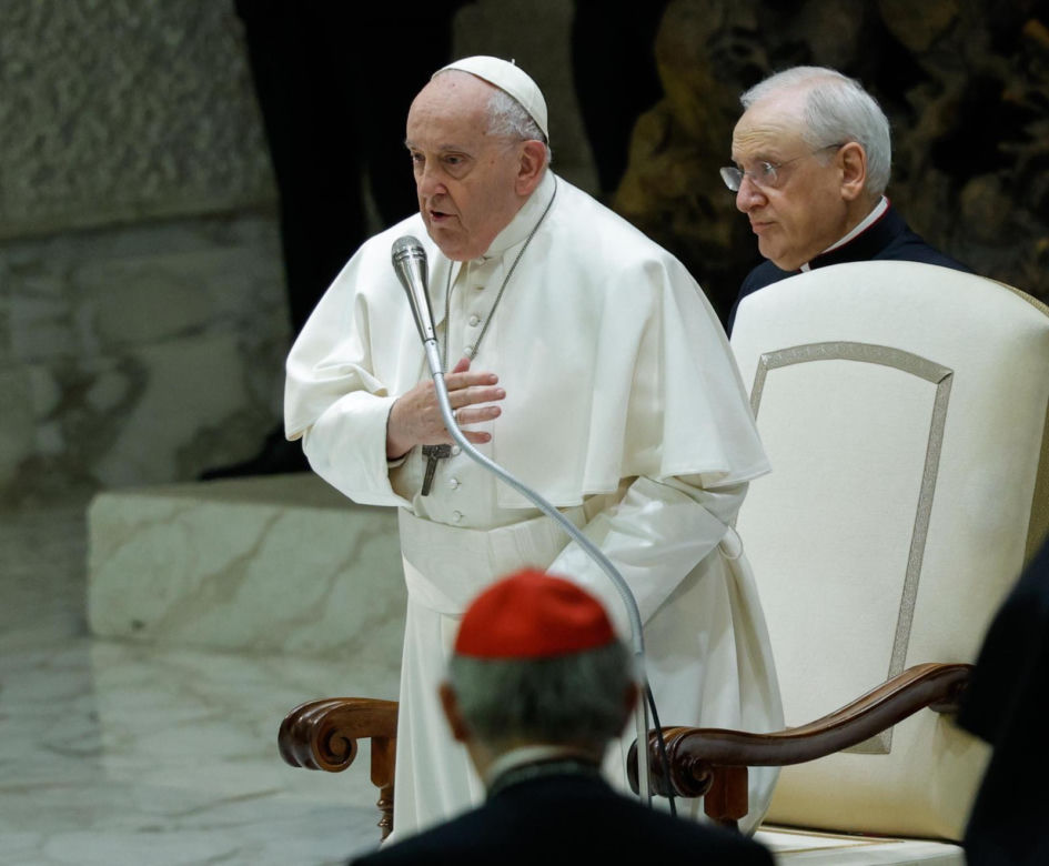 Papież Franciszek w szpitalu. Miał poważne problemy z głosem podczas audiencji