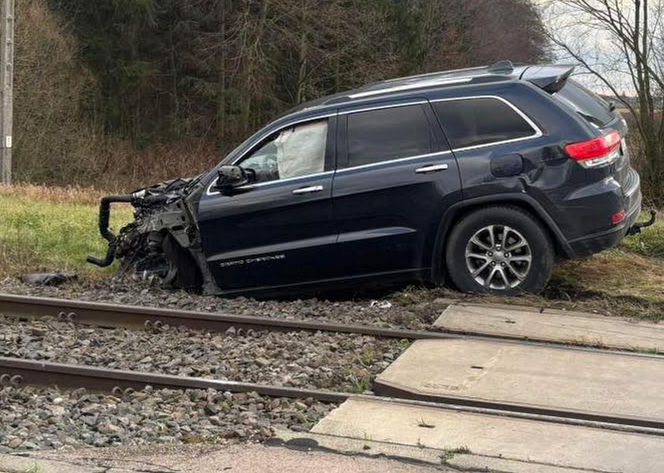 Cud uchronił go od śmierci na przejeździe
