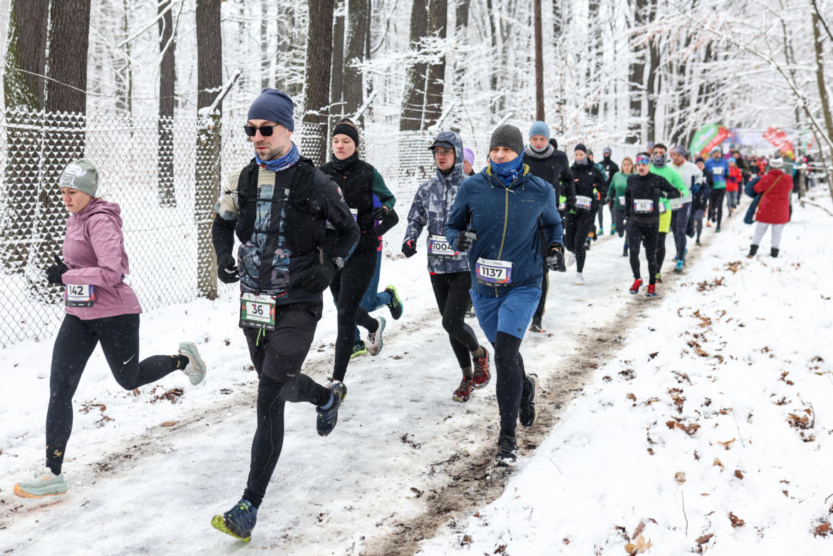 Za nami kolejny bieg z cyklu City Trail w Katowicach w pięknej, zimowej aurze