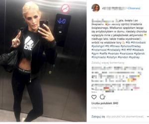 pobita dziewczyna trener osobisty