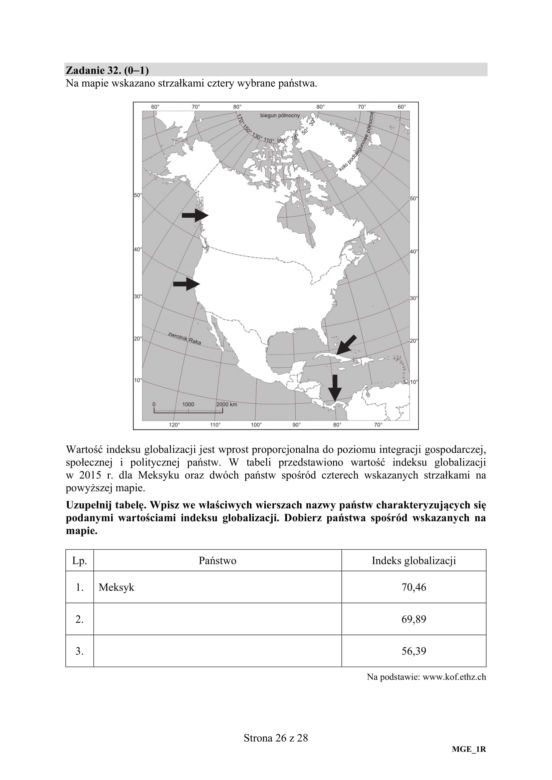 Matura 2019 geografia rozszerzona. ARKUSZE I ODPOWIEDZI