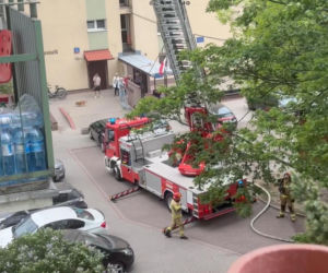 Pożar na Pradze 11.05.2026