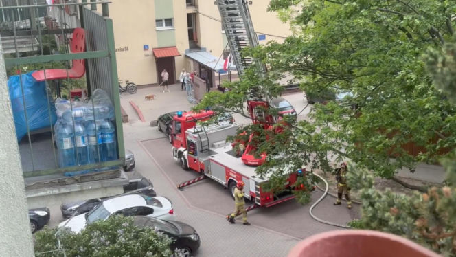 Pożar na Pradze 11.05.2026