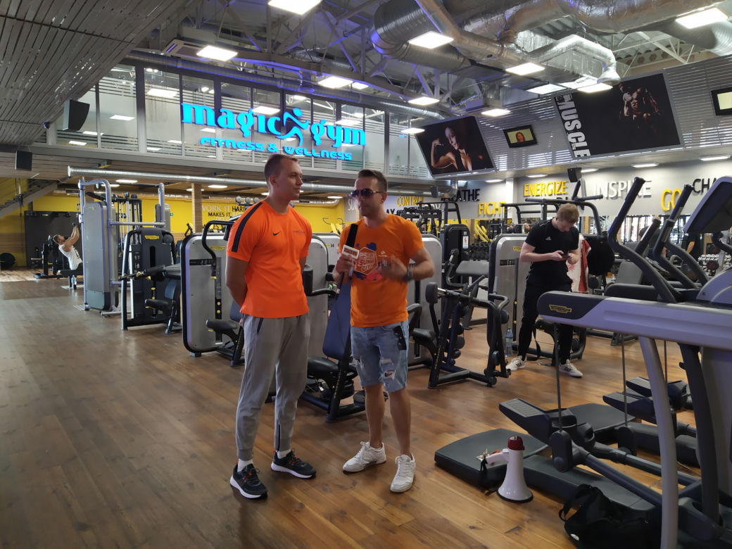 Eska Summer City w siłowni Magic Gym Fitness&Wellness