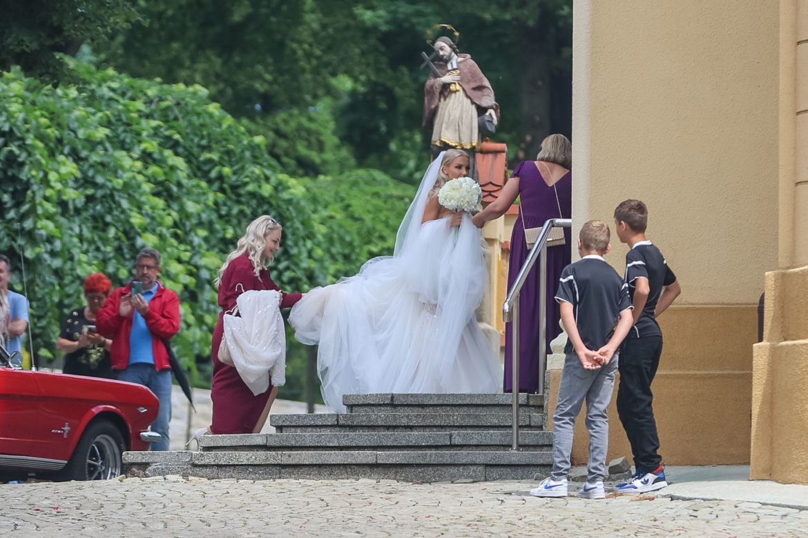 Ślub Jakuba Kiwiora i Claudii Kowalczyk