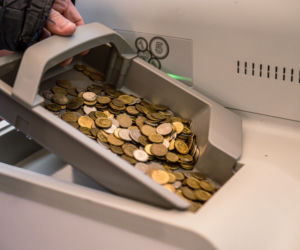 NBP, maszyna która liczy drobne