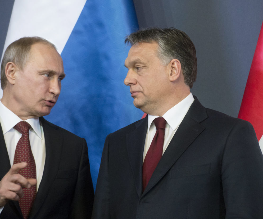 TO PUTIN GRA Z ORBANEM, A NIE ODWROTNIE