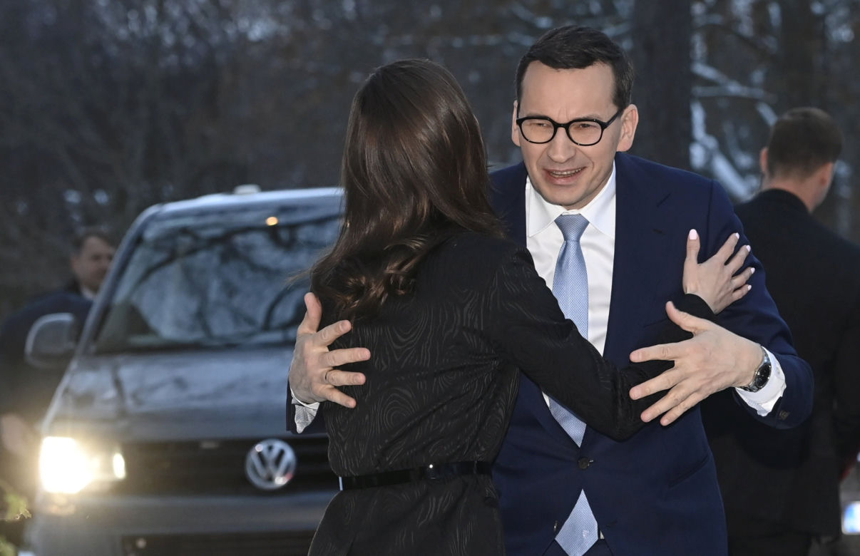 Spotkanie premiera Mateusza Morawieckiego z Sanną Marin