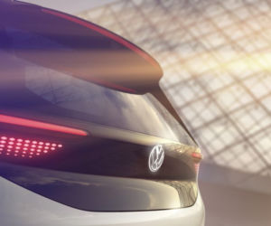 Elektryczny koncept Volkswagen Paryż
